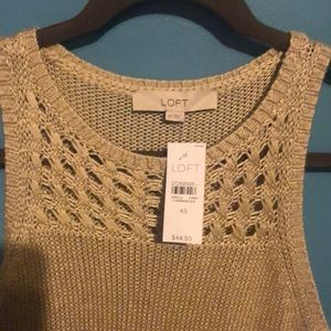 Knitted tank top brand new